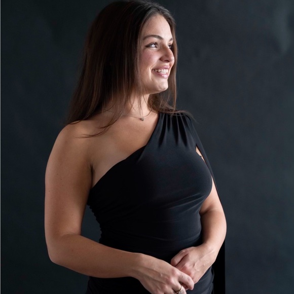 Club L London Black Yara Dress Size 8 - Picture 5 of 6